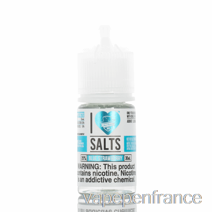 Fraise Bleue - J'aime Les Sels - Stylo Vape 30 Ml 25 Mg